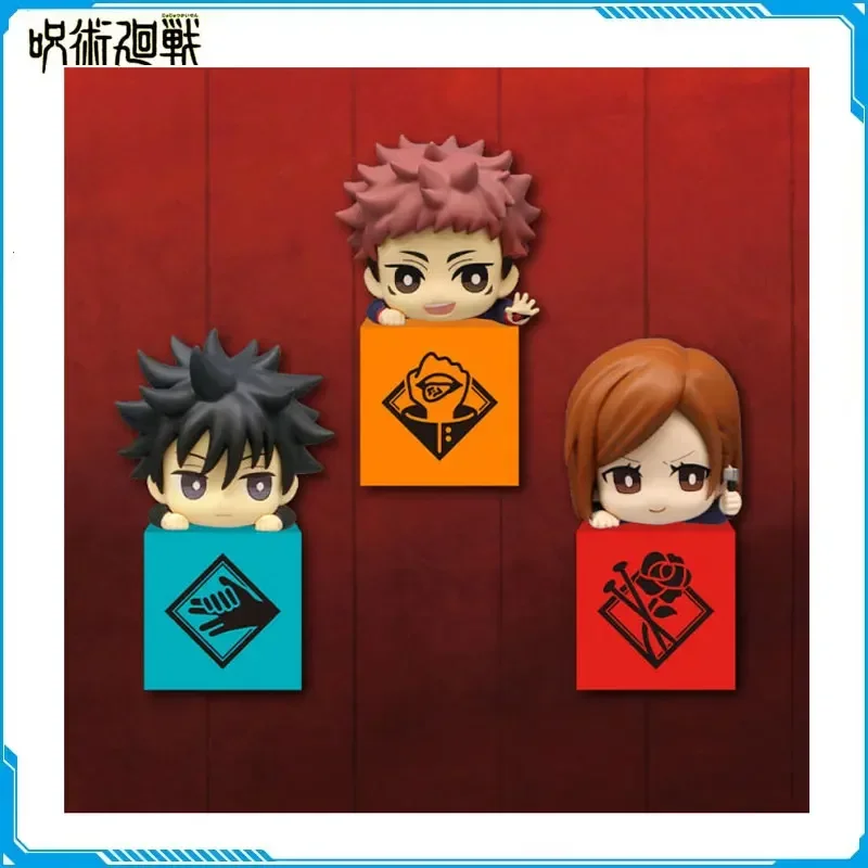 FURYU Jujutsu Kaisen Anime Figures Itadori Yuji Fushiguro Megumi Kugisaki Nobara Action Figures Q Version Hikkake Model Toys
FURYU Jujutsu Kaisen Anime Figures Itadori Yuji Fushiguro Megumi Kugisaki Nobara Action Figures Q Version Hikkake Model Toys