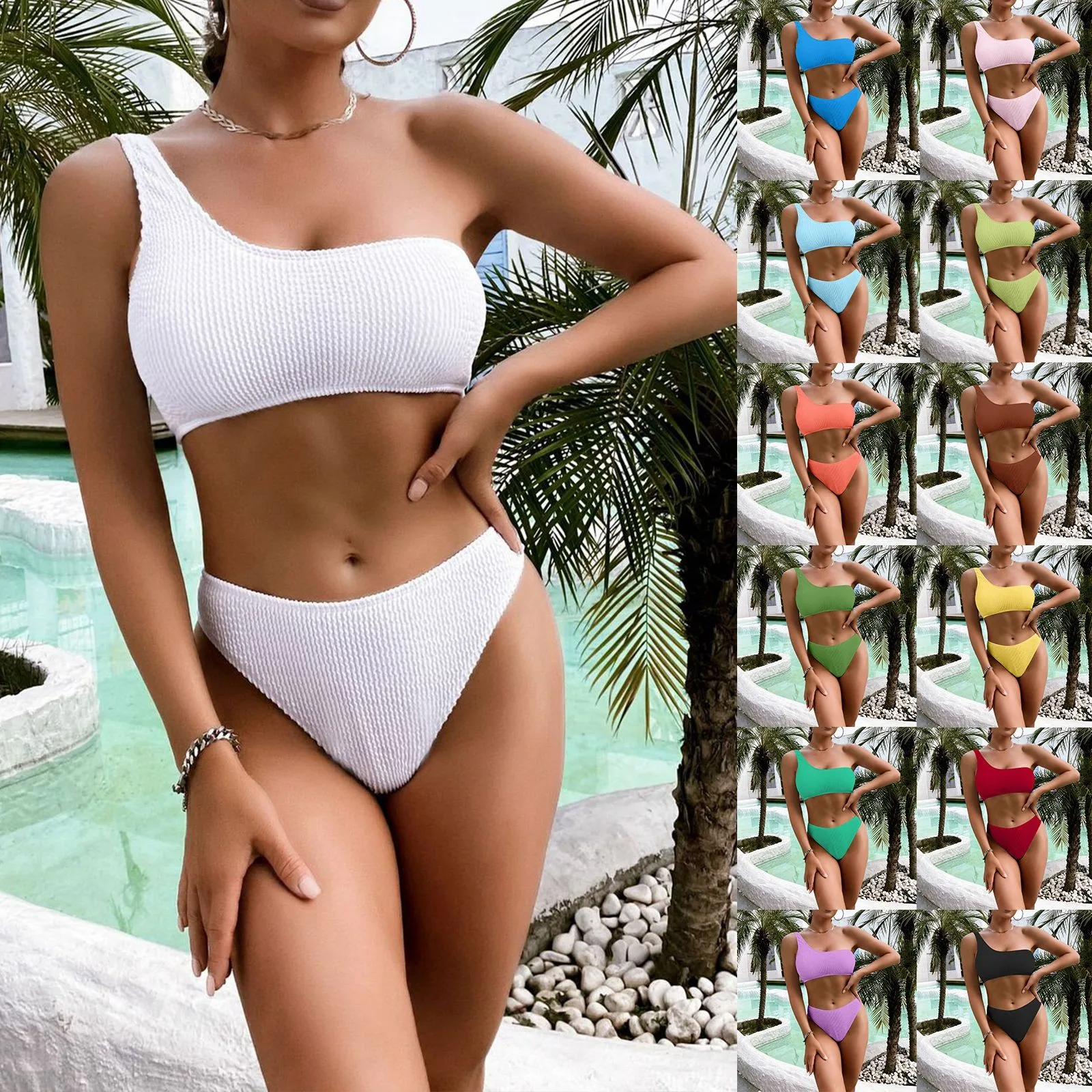 2024 New Summer Swimwear Sexy Bikini Swimsuit Women Swimwear Push Up Bikini Set Thong Brazilian Bathing Suit Surf Beach Wear
2024 New Summer Swimwear Sexy Bikini Swimsuit Women Swimwear Push Up Bikini Set Thong Brazilian Bathing Suit Surf Beach Wear