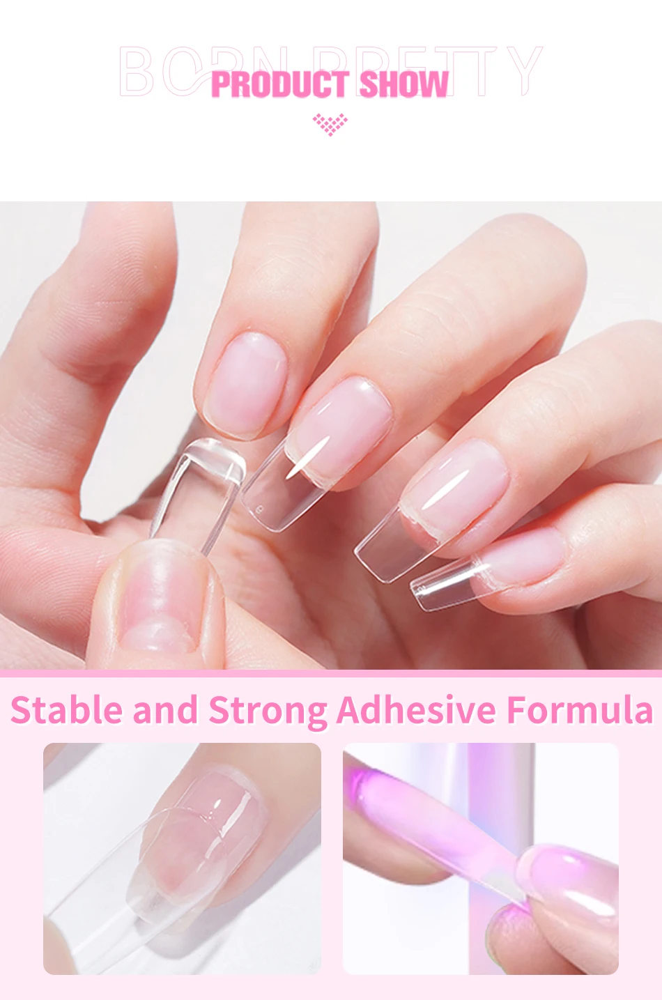 6 in 1 Nail Glue Gel 15ML for Acrylic Nails Soak off Base Gel Top Coat UV Extension Nail Gel False Nail Tips Gel 2 Mallzona S76d4af0bd2454b03a18d2475afcac2c6q 6 in 1 Nail Glue Gel 15ML for Acrylic Nails Soak off Base Gel Top Coat UV Extension Nail Gel False Nail Tips Gel Mallzona