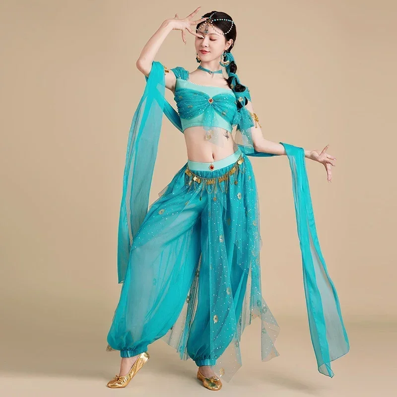 Festival Arabian Princess Costumes Indian Dance Embroider Bollywood Jasmine Costume Party Cosplay Jasmine Princess Fancy Outfit
Festival Arabian Princess Costumes Indian Dance Embroider Bollywood Jasmine Costume Party Cosplay Jasmine Princess Fancy Outfit