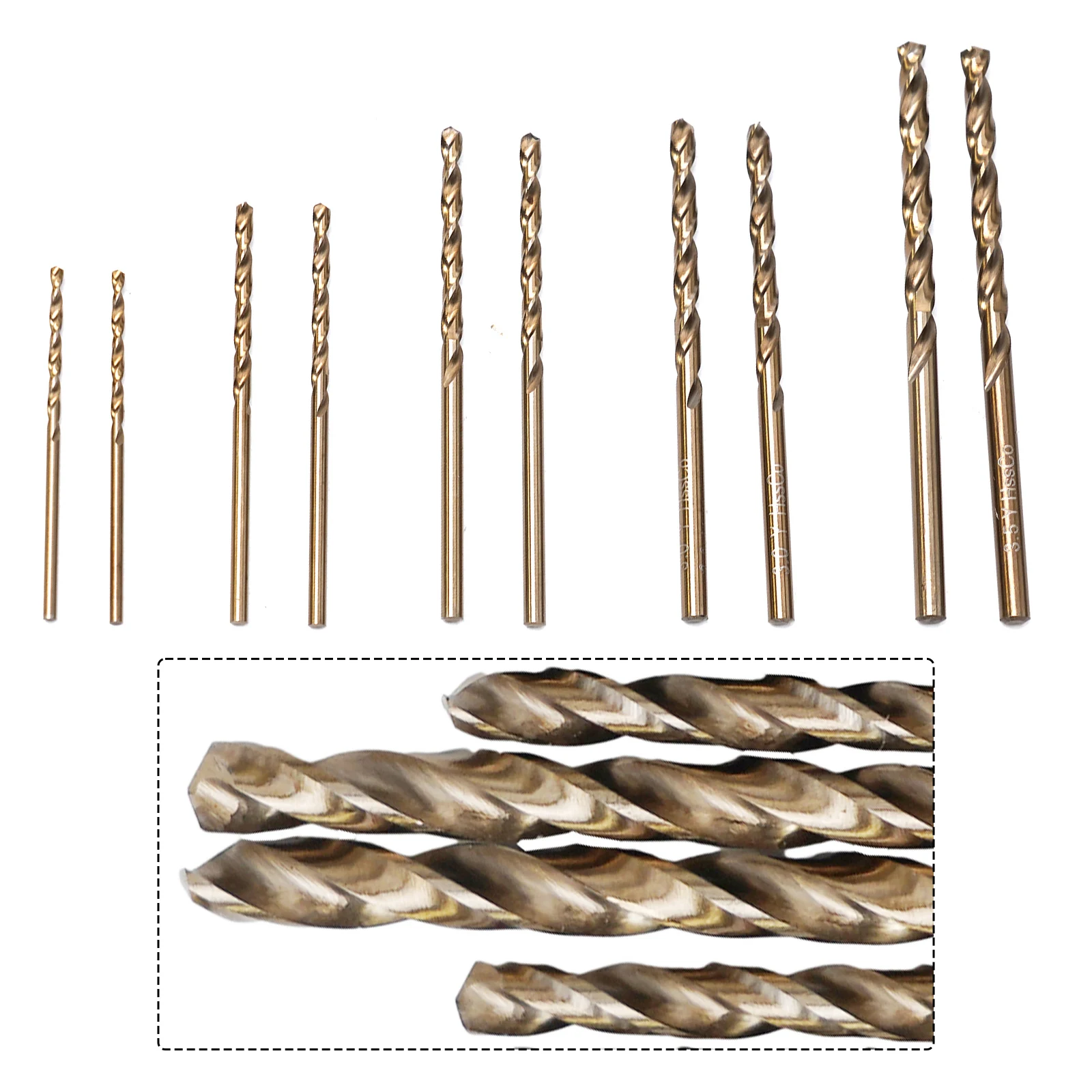 Practical 12pcs/set Durable Drill Bit 1-3.5mm 135 Degree Accessories Kits Heat Resistance Handheld Drill Press
Practical 12pcs/set Durable Drill Bit 1-3.5mm 135 Degree Accessories Kits Heat Resistance Handheld Drill Press