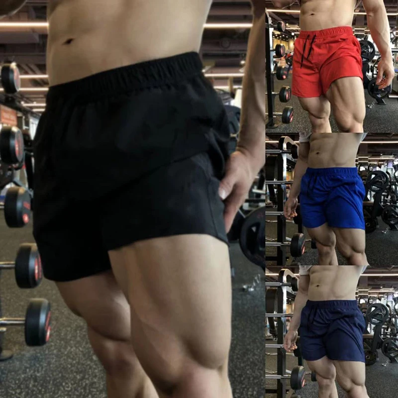 Mens Gym Shorts Running Sports Three Point Shorts Quick Dry Fitness Workout Track Shorts
Mens Gym Shorts Running Sports Three Point Shorts Quick Dry Fitness Workout Track Shorts