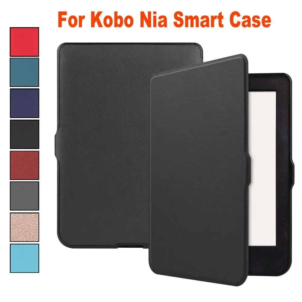 

Ультратонкий чехол-книжка для KOBO NIA 2020, 6 дюймов, электронная книга, умный чехол, противоударный защитный чехол из ТПУ, Автоматический Режим сна/пробуждения