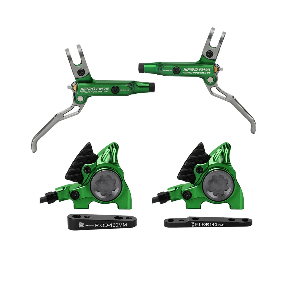 IIIPRO Flat-Handle Road Bike Oil Brake Road Bike Flat-Mounted Oil Disc Split Oil Brake Is Suitable for 140/160Mm,Green
IIIPRO Flat-Handle Road Bike Oil Brake Road Bike Flat-Mounted Oil Disc Split Oil Brake Is Suitable for 140/160Mm,Green