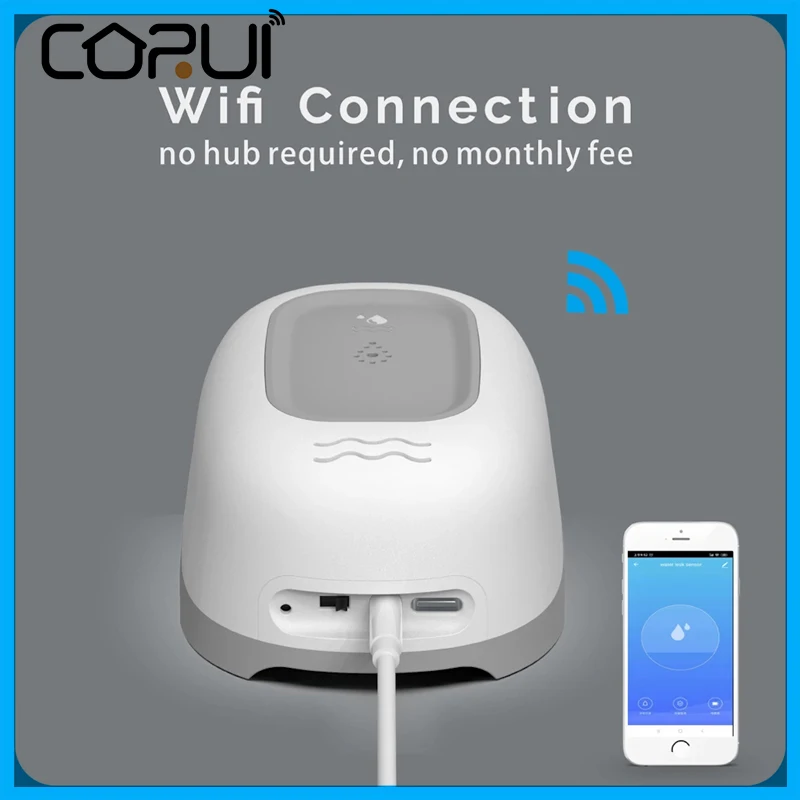 CoRui Smart Tuya Wifi Water Leak Alarm Sensor Home Security Alarm Detector Security Alarm Leakage Alarm Detector Security Alarm 
CoRui Smart Tuya Wifi Water Leak Alarm Sensor Home Security Alarm Detector Security Alarm Leakage Alarm Detector Security Alarm