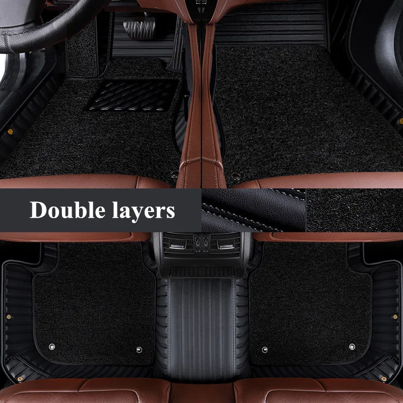 

Высокое качество! Специальные автомобильные коврики на заказ для Lexus LX 500d 2023, Водонепроницаемые двухслойные коврики на 5 мест для LX500d 2024-2022
