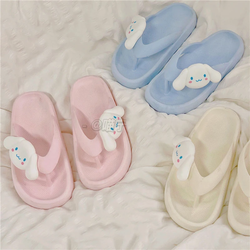 Sanrio Kawaii Cinnamoroll Slippers Cute Anime Creative Non-Slip Comfortable Summer Seaside Shoes Cartoon Sweet Birthday Gift
Sanrio Kawaii Cinnamoroll Slippers Cute Anime Creative Non-Slip Comfortable Summer Seaside Shoes Cartoon Sweet Birthday Gift