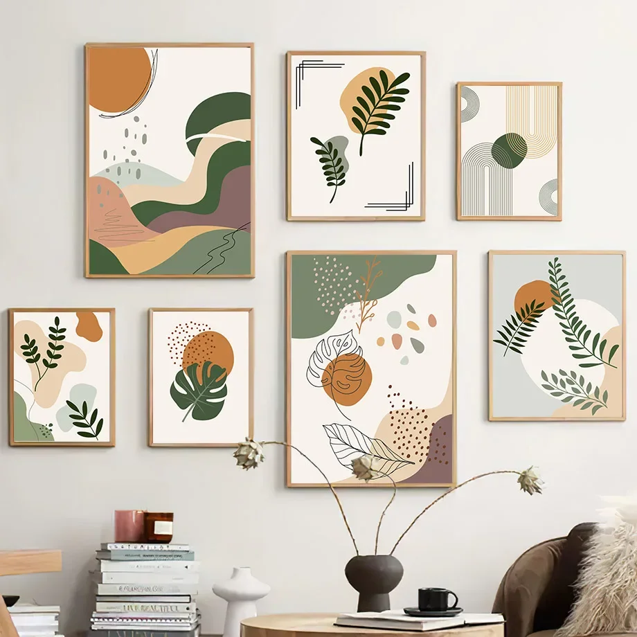 Boho Leaves Sun Rainbow Geometry Abstract Wall Art Canvas Painting Nordic Posters And Prints Wall Pictures For Living Room Decor 
Boho Leaves Sun Rainbow Geometry Abstract Wall Art Canvas Painting Nordic Posters And Prints Wall Pictures For Living Room Decor