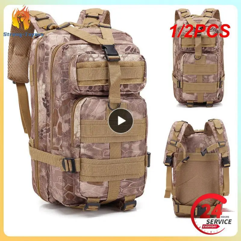 1/2PCS 900D Oxford Waterproof Trekking Fishing Hunting Bag Backpack Outdoor Military Rucksacks Tactical Sports Camping Hiking
1/2PCS 900D Oxford Waterproof Trekking Fishing Hunting Bag Backpack Outdoor Military Rucksacks Tactical Sports Camping Hiking