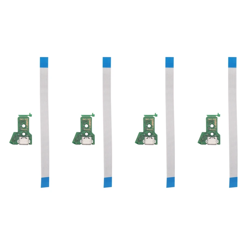 4X For PS4 Controller Micro-USB Charging Socket Circuit Board JDS-040 12-Pin Cable Port
4X For PS4 Controller Micro-USB Charging Socket Circuit Board JDS-040 12-Pin Cable Port