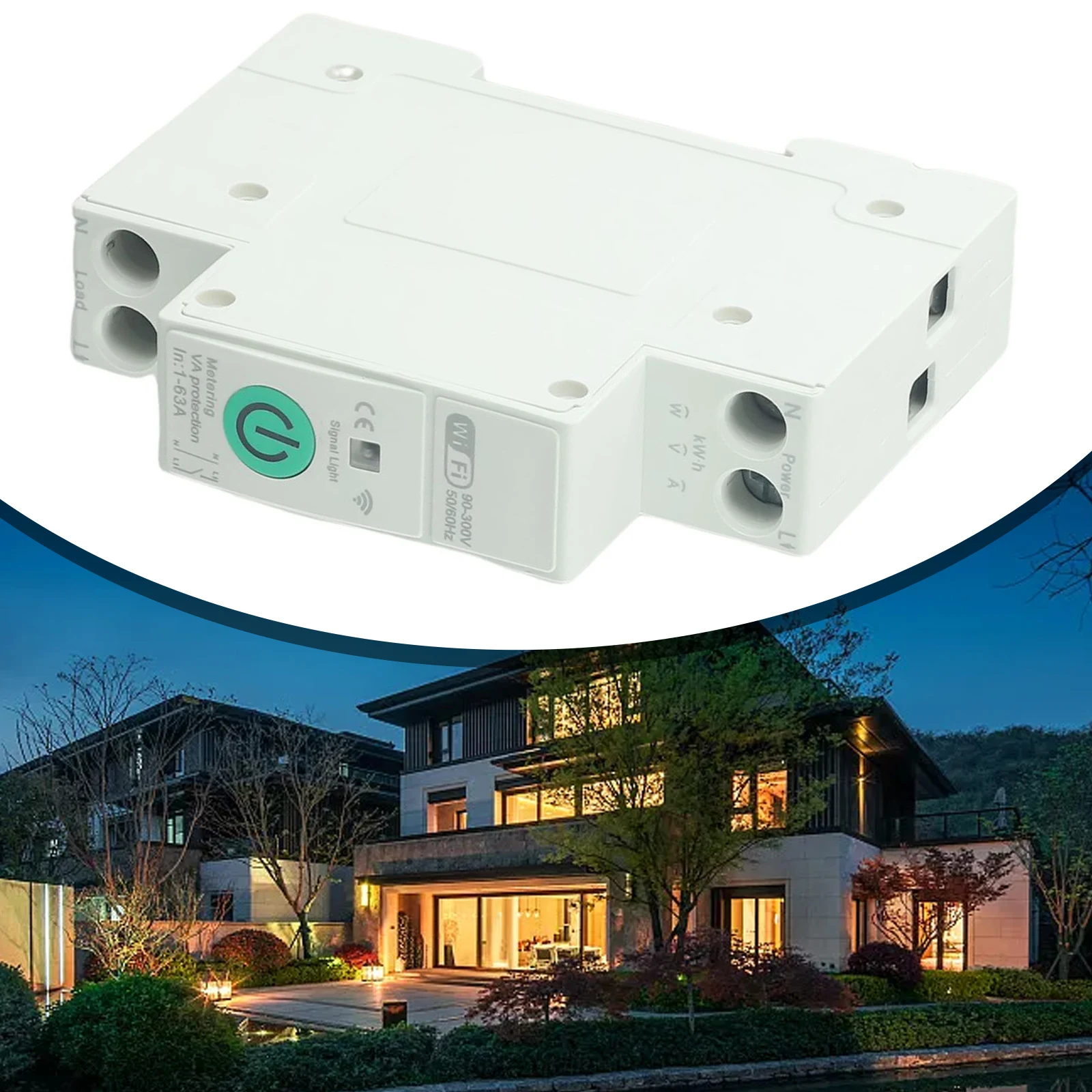 63AWIFI Intelligent Switching Energy Meter Monitoring Circuit Breaker MCBcompatible With TUYA Tool Replacement Accessories
63AWIFI Intelligent Switching Energy Meter Monitoring Circuit Breaker MCBcompatible With TUYA Tool Replacement Accessories
