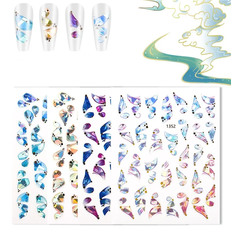 1 Pc Laser Ribbon Nail Sticker for Decorations Fashion 5D Relief Nails Stickers Accessories for DIY Manicure Art Design
1 Pc Laser Ribbon Nail Sticker for Decorations Fashion 5D Relief Nails Stickers Accessories for DIY Manicure Art Design