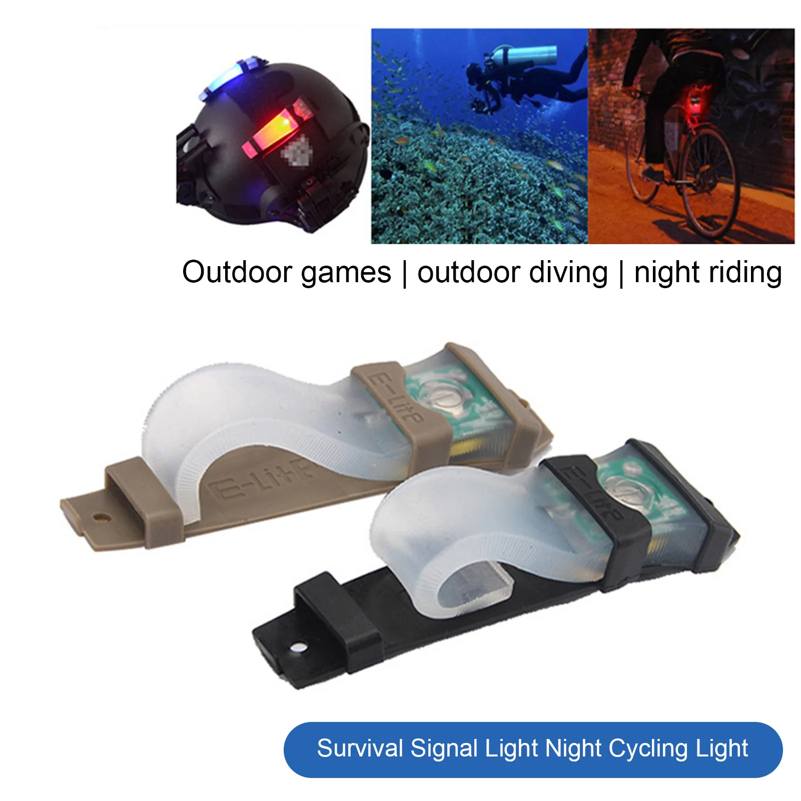 Military Helmet Lamp Versatile Multifunctional Strobe Light Cycling Equipment Survival Signal Light Cycling Helmet Lamp
Military Helmet Lamp Versatile Multifunctional Strobe Light Cycling Equipment Survival Signal Light Cycling Helmet Lamp