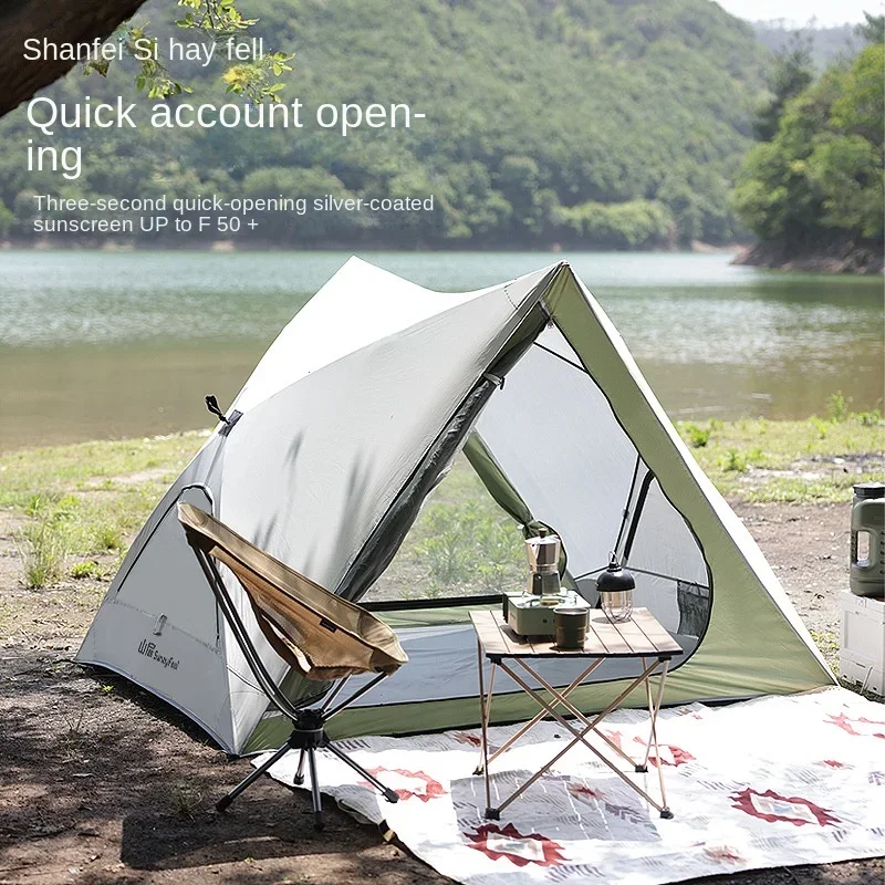 Outdoor Tent Portable Folding Full-automatic Waterproof Quick-opening Tent Without Building
Outdoor Tent Portable Folding Full-automatic Waterproof Quick-opening Tent Without Building
