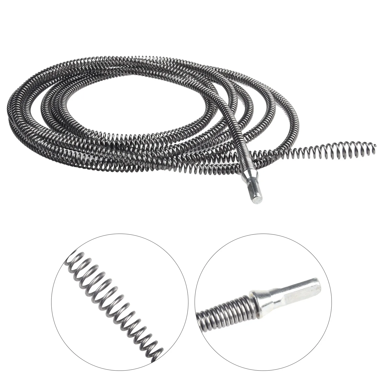 Spring Tube Pipe Dredging Tool 5 Meter Electric Drill Connector Electric Drill Drain Dredging Pipeline Clogged
Spring Tube Pipe Dredging Tool 5 Meter Electric Drill Connector Electric Drill Drain Dredging Pipeline Clogged