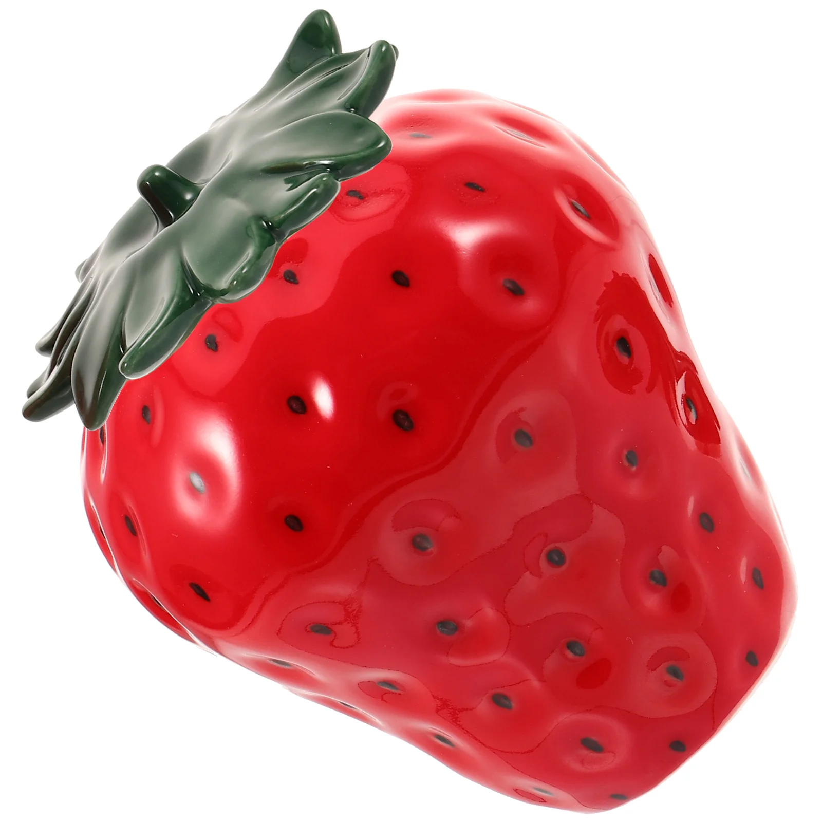 Ceramic Cookie Jar Strawberry Shaped Food Storage Jar Red Strawberry Container Biscuit Treat Jar Christmas Storage Canister
Ceramic Cookie Jar Strawberry Shaped Food Storage Jar Red Strawberry Container Biscuit Treat Jar Christmas Storage Canister