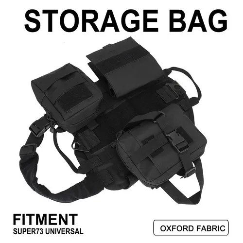 Тканевая сумка для хранения аккумуляторных батарей для внедорожника Super 73
Тканевая сумка для хранения аккумуляторных батарей для внедорожника Super 73