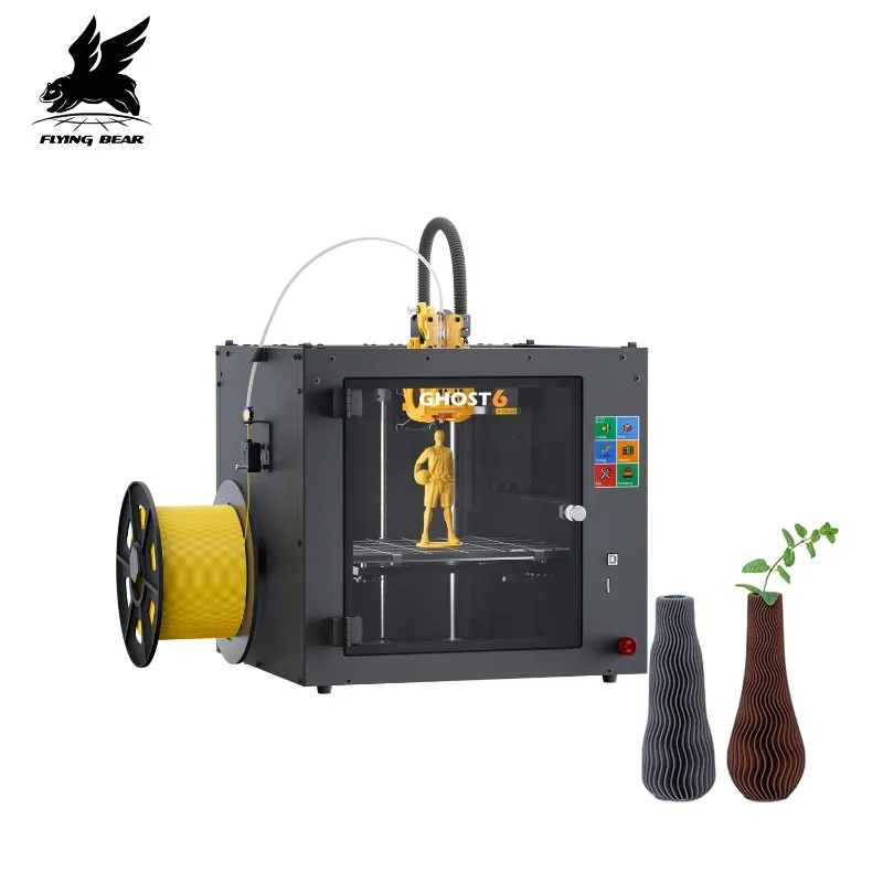 3D-принтер Flying Bear Ghost 6, быстрая многоцветная печать, размер 255*210*200 мм, Высокоточные полностью металлические принтеры
3D-принтер Flying Bear Ghost 6, быстрая многоцветная печать, размер 255*210*200 мм, Высокоточные полностью металлические принтеры