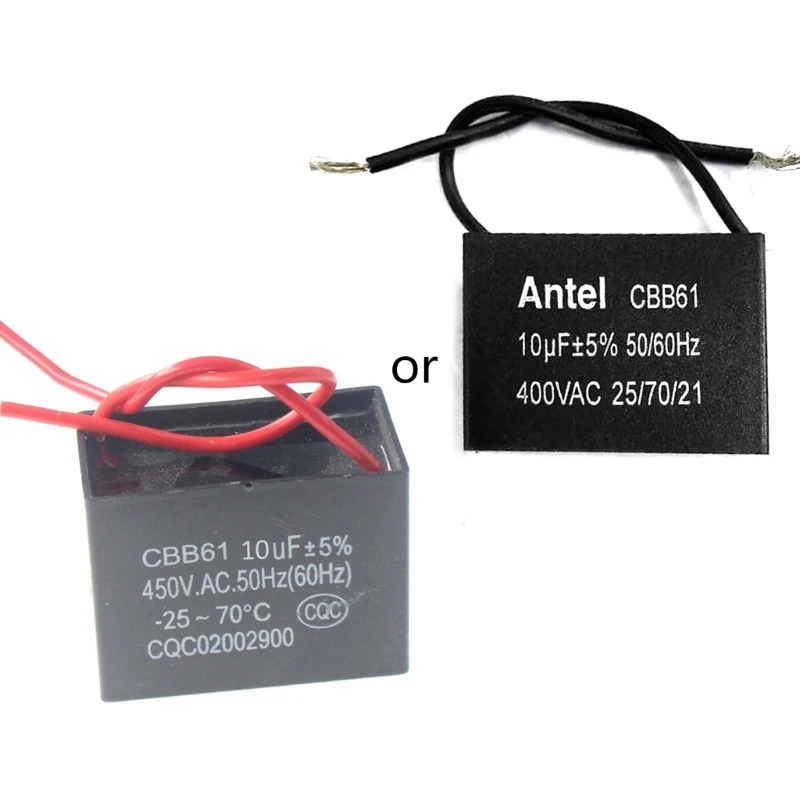 

CBB61 Motor Run Capacitor Starting Capacitors 1UF-20UF For Washing Machine A0KF