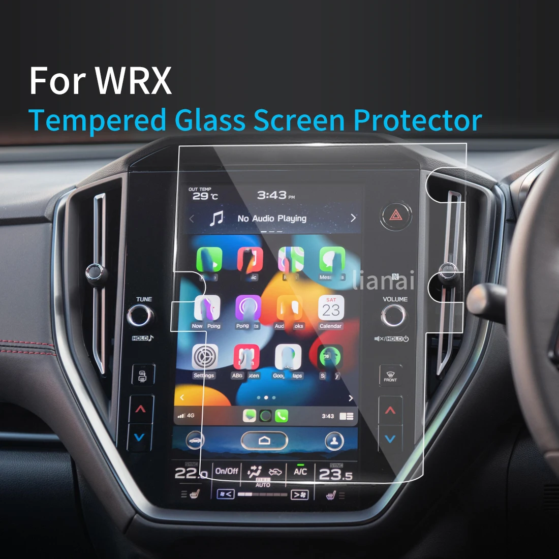 Screen Protector Tempered Glass Film Navigation Auto Car Stickers Video Vehicle Interior Accessories For Subaru WRX 2023 2022
Screen Protector Tempered Glass Film Navigation Auto Car Stickers Video Vehicle Interior Accessories For Subaru WRX 2023 2022