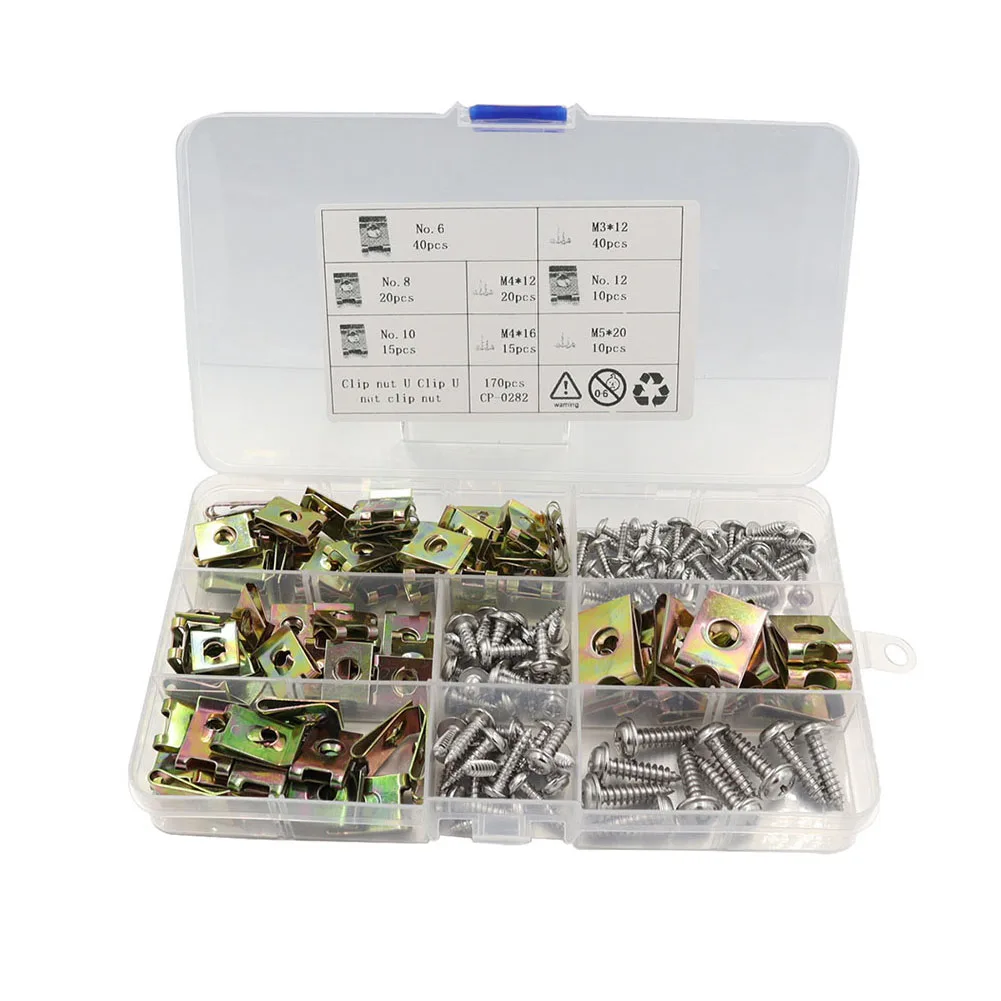 Screws Tapping Screws Assortment Kit Car Fender Bumper Colored Fastener Plastic Tapping Screws U Nuts Clips&Self
Screws Tapping Screws Assortment Kit Car Fender Bumper Colored Fastener Plastic Tapping Screws U Nuts Clips&Self