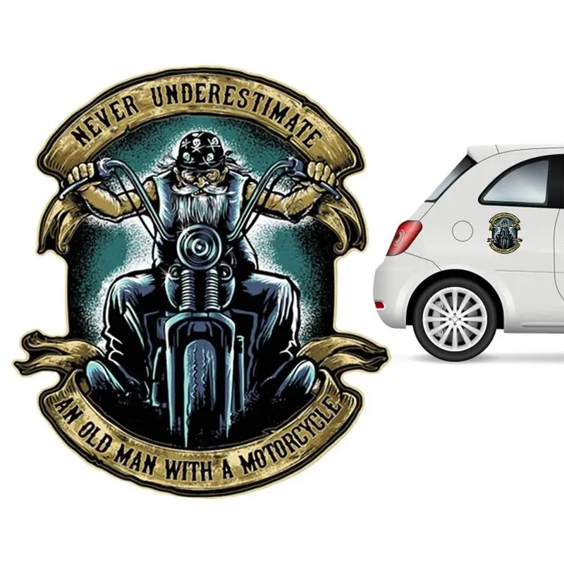 Motorcycle Helmets Car Stickers Creative Never Underestimate An Old Man With A Motorcycle Design Sticker For Motorcycle Cars
Motorcycle Helmets Car Stickers Creative Never Underestimate An Old Man With A Motorcycle Design Sticker For Motorcycle Cars