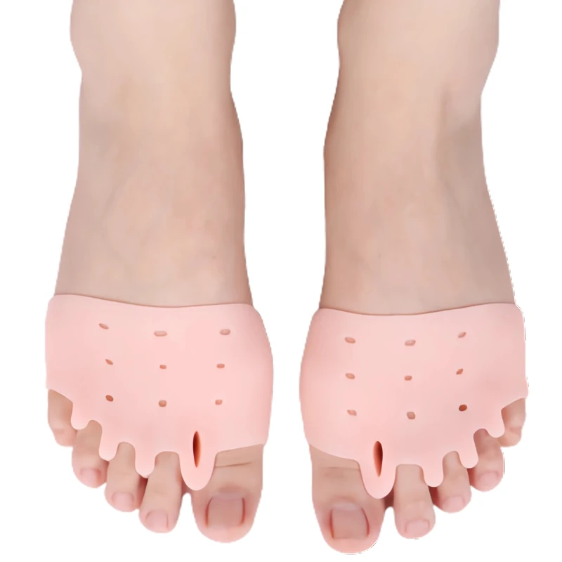 10pieces=5pairs Toe Straighten Forefoot Pad Foot Care Splitter Silicone Gel Hallux Valgus Bunion Corrector Pain Relief Orthotic
10pieces=5pairs Toe Straighten Forefoot Pad Foot Care Splitter Silicone Gel Hallux Valgus Bunion Corrector Pain Relief Orthotic