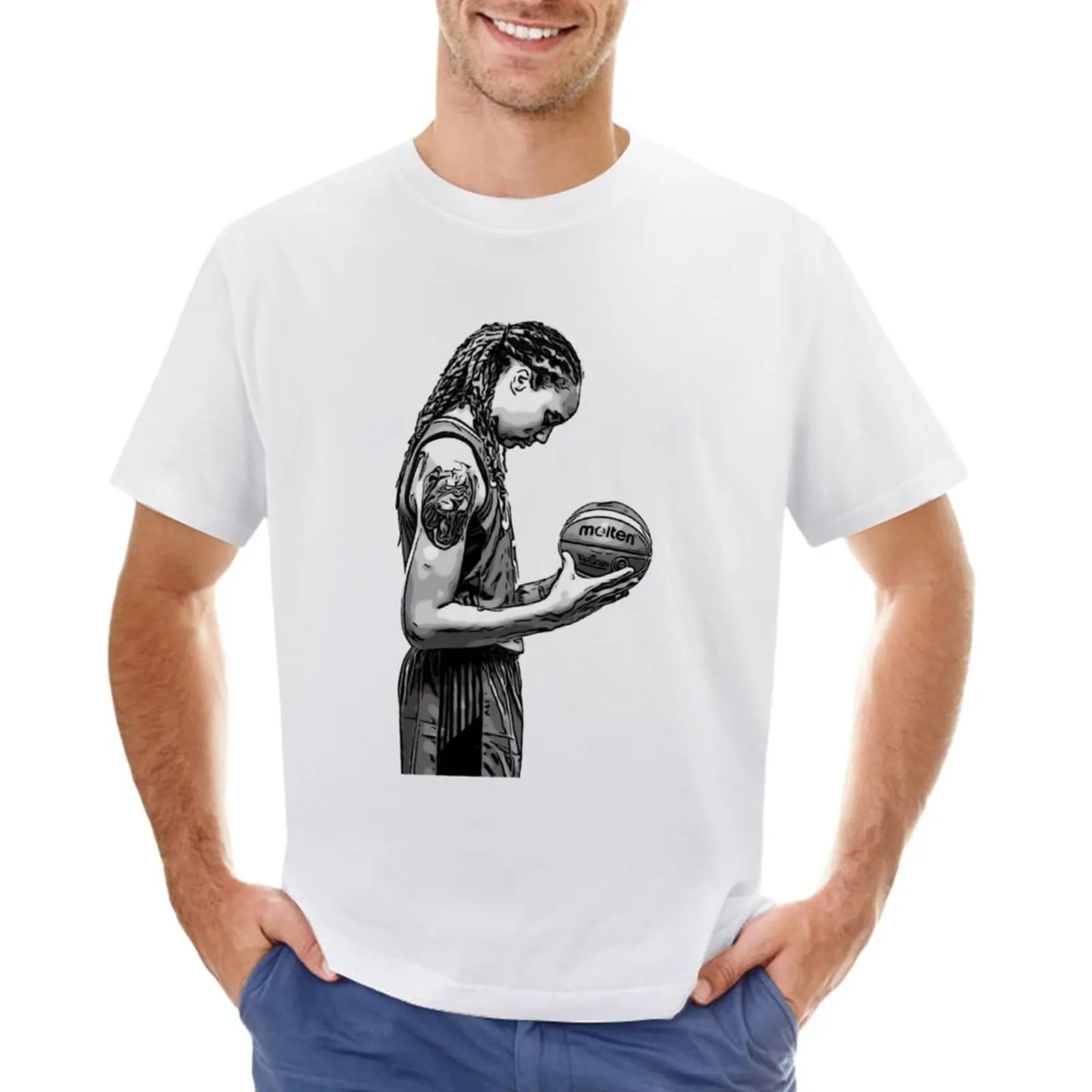 

Brittney Griner T-Shirt boys whites boys animal print graphics heavyweights black t shirts for men