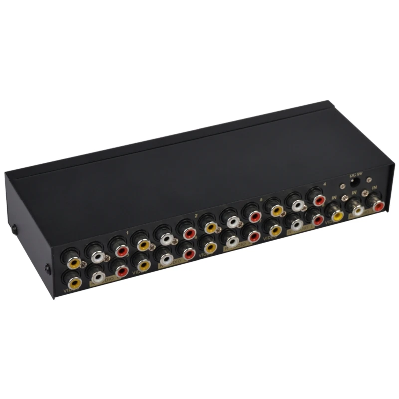 8-way Composite RCA Splitter 1X8 Video 1 in 8 out Splitter Distributor HDTV Dropship
8-way Composite RCA Splitter 1X8 Video 1 in 8 out Splitter Distributor HDTV Dropship