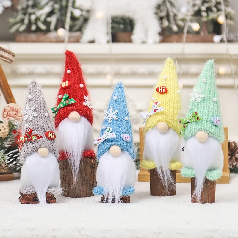 

Christmas Gnome Santa Faceless Doll Christmas Decoration For Home Merry Christmas Ornament Xmas Gifts Navidad Noel New Year 2024