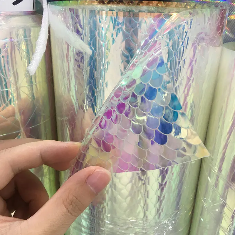 Holographic Vinyl Fabric Faux Leather Sheets Material for Bows Leopard Embossed PVC Transparent Plastic DIY Crafts Material
Holographic Vinyl Fabric Faux Leather Sheets Material for Bows Leopard Embossed PVC Transparent Plastic DIY Crafts Material
