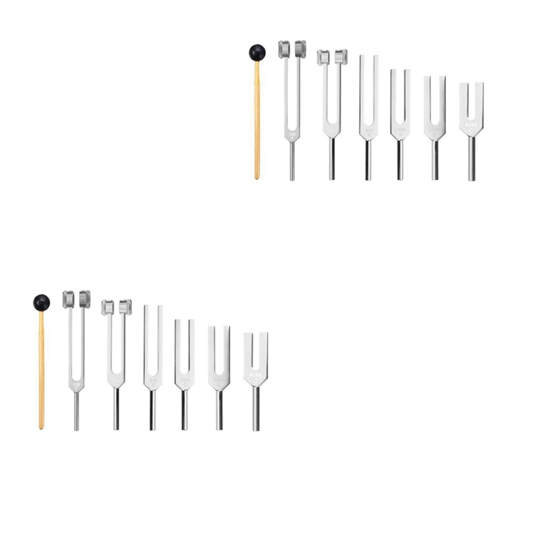 12Pcs 128Hz 256Hz 512Hz 1024Hz 2048Hz 4096Hz Tuning Fork With Hammer For Tuning Fork Kit Healing Sound Vibration Tool
12Pcs 128Hz 256Hz 512Hz 1024Hz 2048Hz 4096Hz Tuning Fork With Hammer For Tuning Fork Kit Healing Sound Vibration Tool