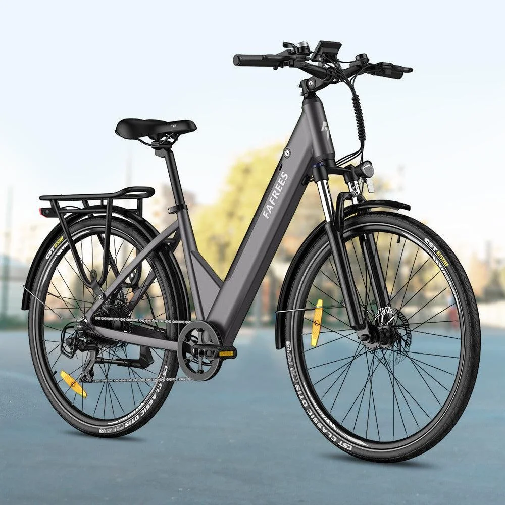 

Электрический Треккинговый велосипед fafree F28 Pro, 250 Вт, 27,5 дюйма, городской электровелосипед, Ач, Поддержка приложения