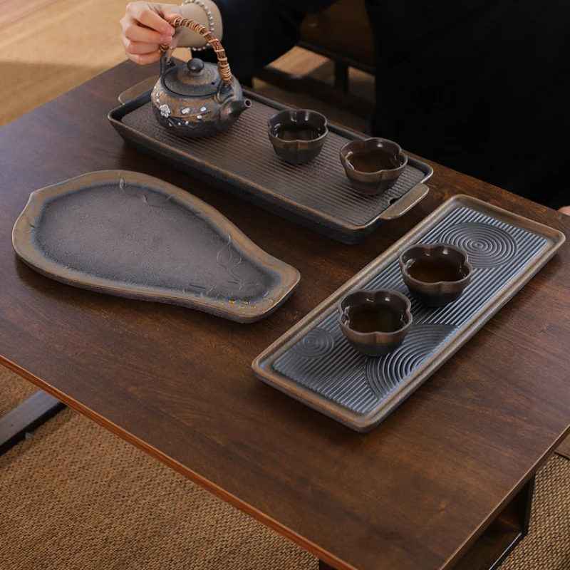 Desk Storage Valet Serving Tea Tray Japanese Ceramic Pu Erh Tea Tray Water Absorbed Bandeja Rectangular Office Accessory YY50TT
Desk Storage Valet Serving Tea Tray Japanese Ceramic Pu Erh Tea Tray Water Absorbed Bandeja Rectangular Office Accessory YY50TT
