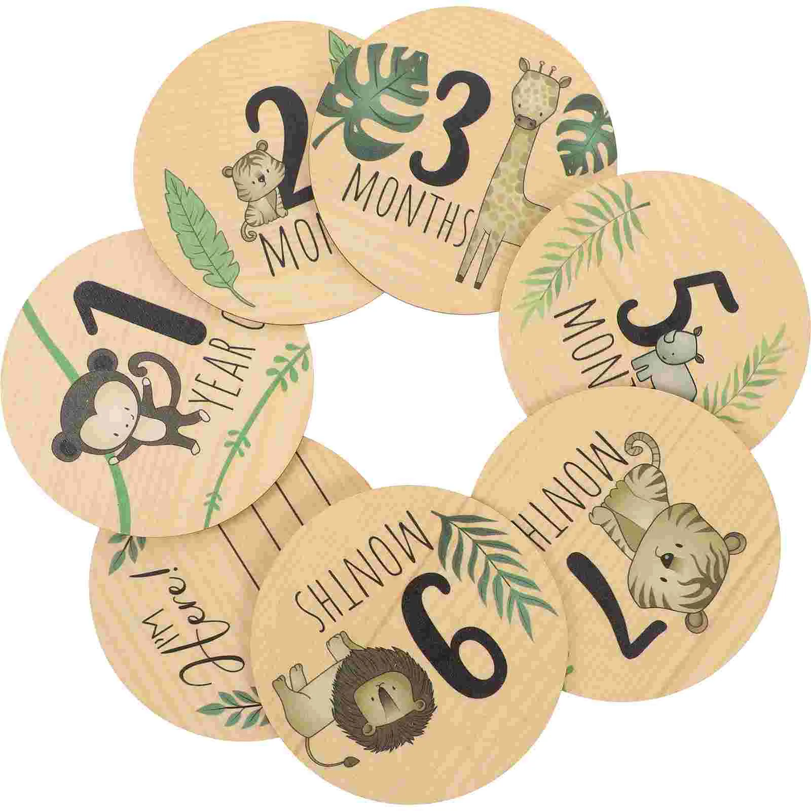 7 Pcs Signs Milestone Wooden Circles Nursery Name Girls The Announcement Board New Baby Monthly Newborn
7 Pcs Signs Milestone Wooden Circles Nursery Name Girls The Announcement Board New Baby Monthly Newborn
