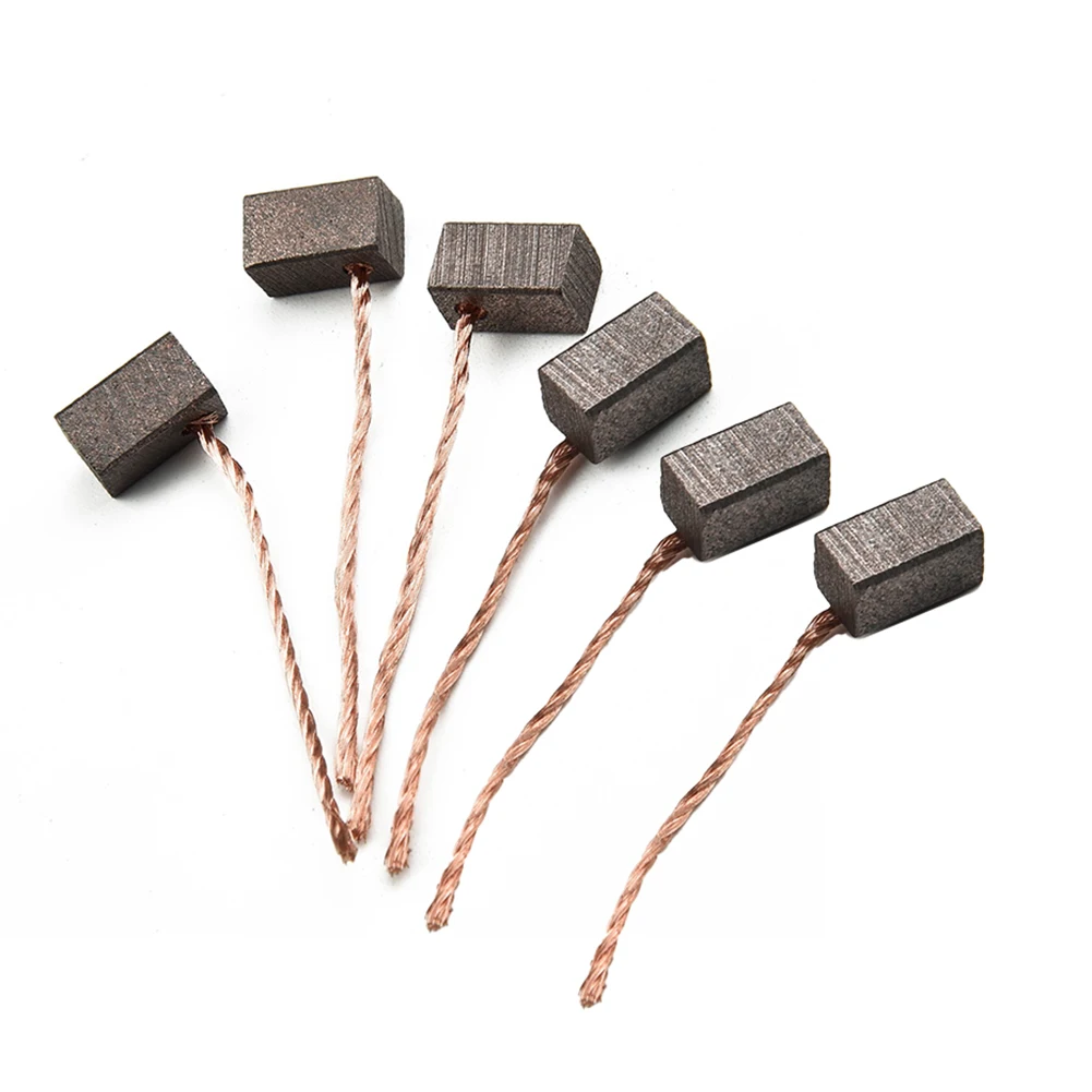 Premium Carbon Brush Kit 6x6x10mm Compatible with Motor Fan and Wiper Optimize Motor Efficiency and Prolong Tool Lifespan
Premium Carbon Brush Kit 6x6x10mm Compatible with Motor Fan and Wiper Optimize Motor Efficiency and Prolong Tool Lifespan