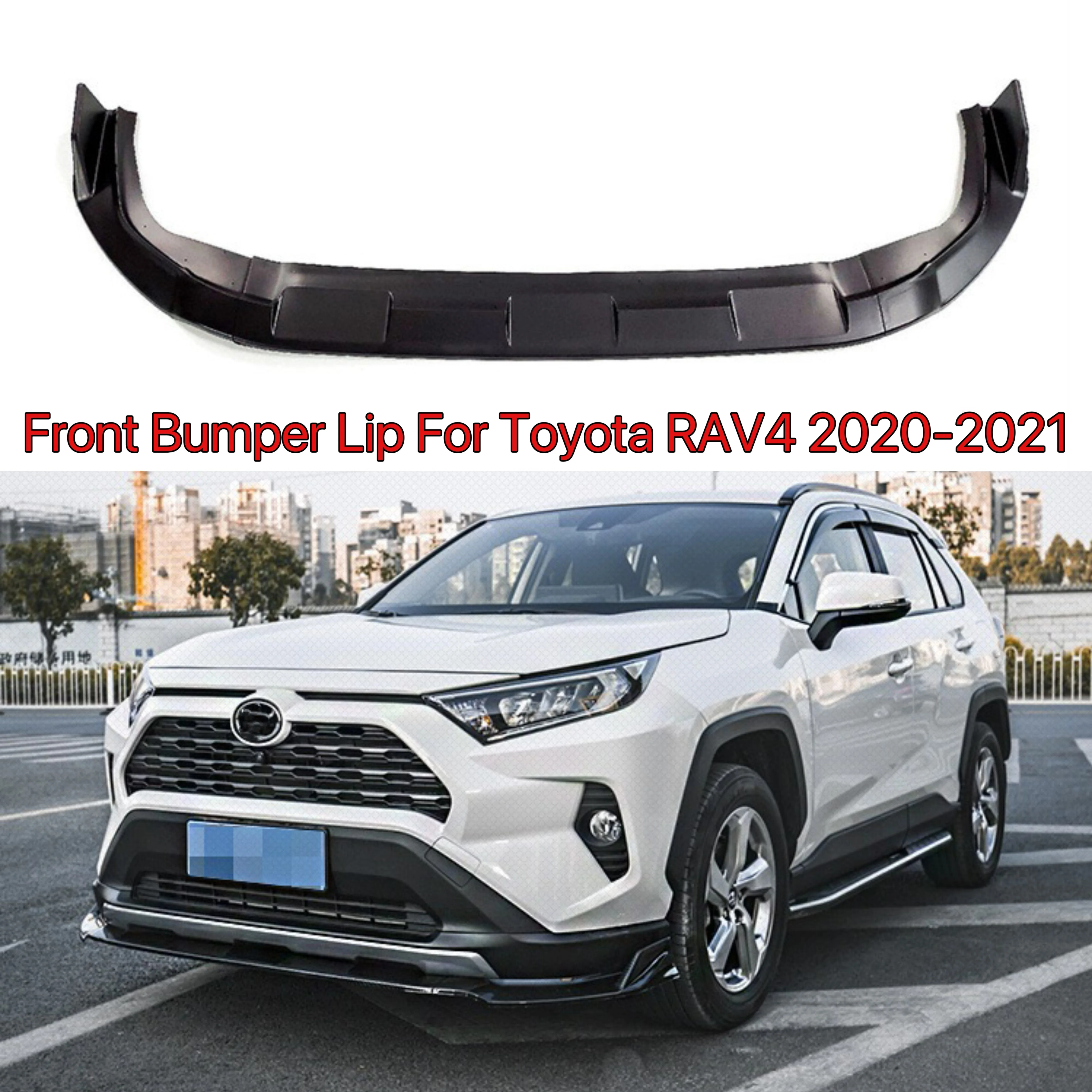Разветвитель губ для переднего бампера автомобиля Toyota RAV4 2020, аксессуар для внешнего автомобиля, аксессуар для украшения, спойлер, аксессуары для подбородка, запчасти
Разветвитель губ для переднего бампера автомобиля Toyota RAV4 2020, аксессуар для внешнего автомобиля, аксессуар для украшения, спойлер, аксессуары для подбородка, запчасти