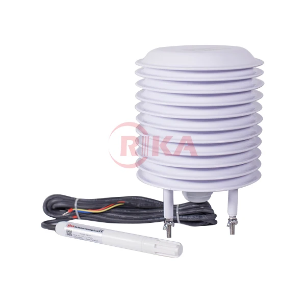 RK330-01 Modbus Barometric Temperature Humidity Sensor with Protection Radiation Shield
RK330-01 Modbus Barometric Temperature Humidity Sensor with Protection Radiation Shield