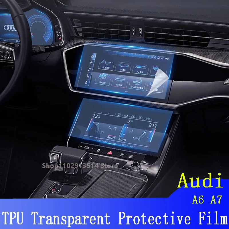 For Audi A6 A7 (2019-2022) Car Interior Center Console Transparent TPU Protective Anti-scratch Repair Film Accessories
For Audi A6 A7 (2019-2022) Car Interior Center Console Transparent TPU Protective Anti-scratch Repair Film Accessories