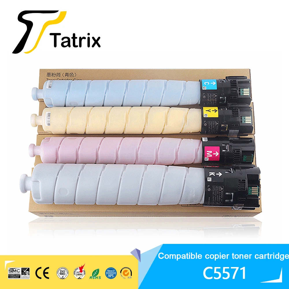 Tatrix совместимый C5571 копировальный картридж с тонером C5571 5571 для Xerox ApeosPort VI C3370 C3371 C4471 C5571 C6671 C7771
Tatrix совместимый C5571 копировальный картридж с тонером C5571 5571 для Xerox ApeosPort VI C3370 C3371 C4471 C5571 C6671 C7771