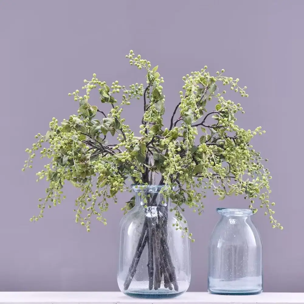 INDIGO-Artificial Holly Branch, Green Tree, Plastic Berry, Office Pine, Table Nature Decoration, 73cm, 1 Stem
INDIGO-Artificial Holly Branch, Green Tree, Plastic Berry, Office Pine, Table Nature Decoration, 73cm, 1 Stem