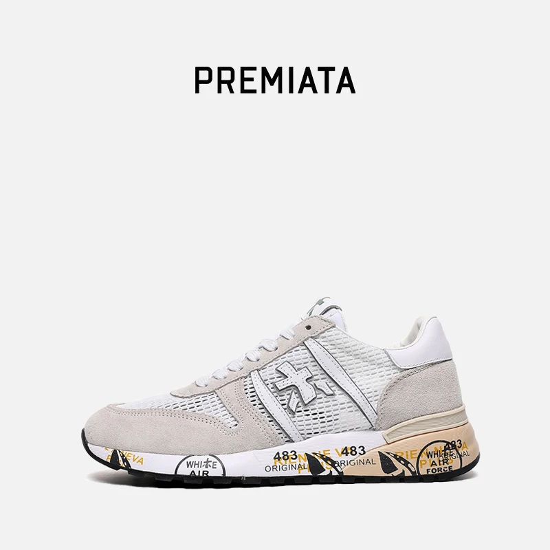 

The autumn and winter PREMIATA Italian brand steven authentic training shoes men's leather denim Miclan casual jogging shoes