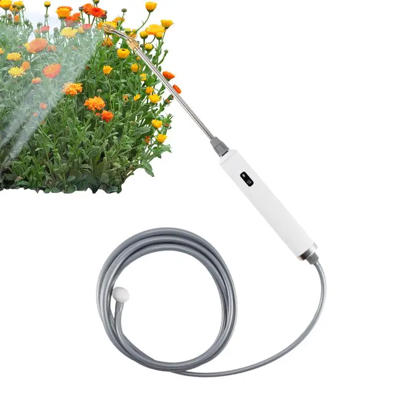 Portable Spray Wand Telescopic Rechargeable Watering Electric Garden Stick Telescopic Watering Tool for Lawn Garden Patio Yard
Portable Spray Wand Telescopic Rechargeable Watering Electric Garden Stick Telescopic Watering Tool for Lawn Garden Patio Yard