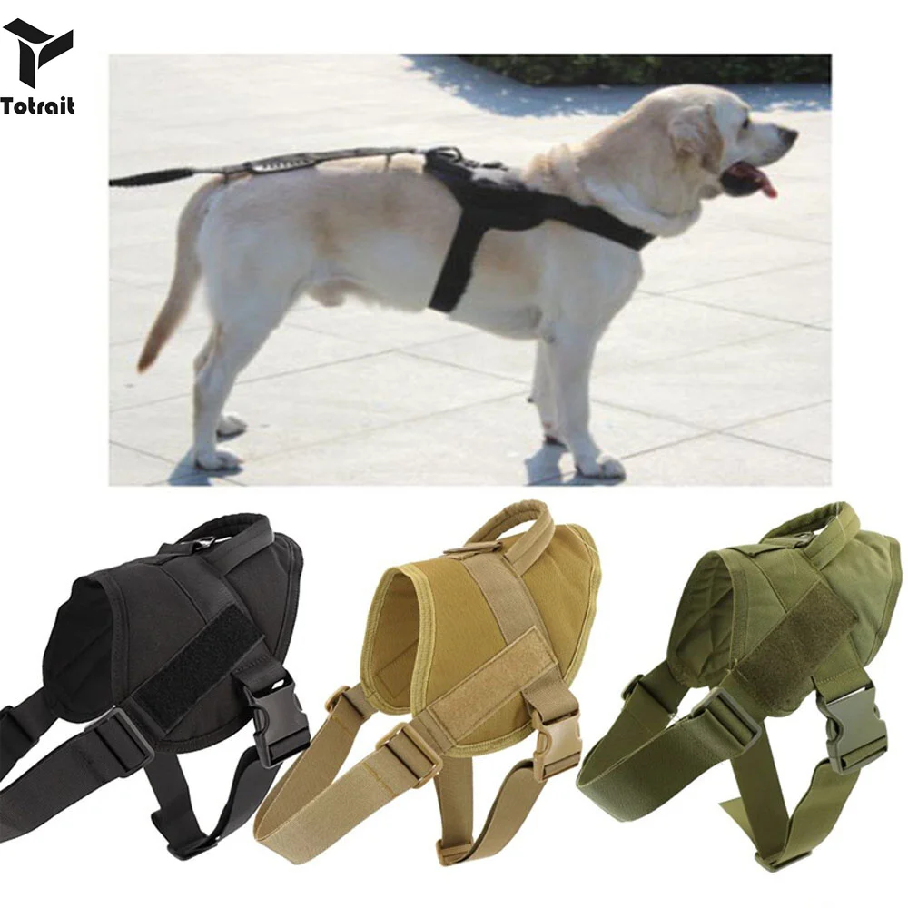 TOtrait Tactical Military Nylon Halter Padded Patrol K9 Working Pet Collar Training Vest For Hunting And Pet products
TOtrait Tactical Military Nylon Halter Padded Patrol K9 Working Pet Collar Training Vest For Hunting And Pet products