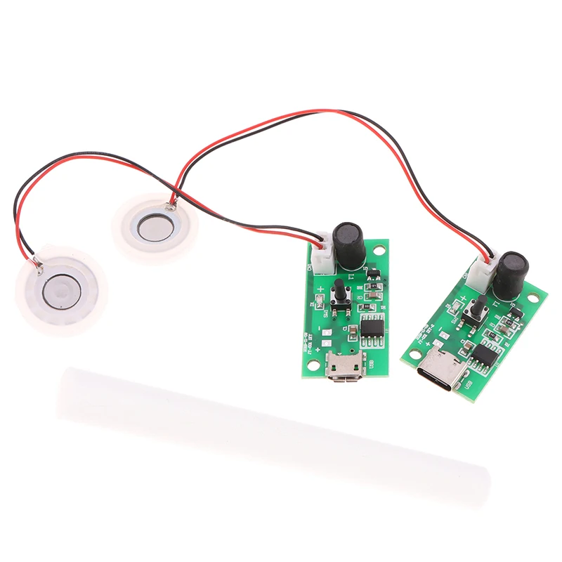 

Mist Maker And Driver Circuit Board Fogger Atomization Film Atomizer Sheet Mini Oscillating USB Mini Humidifier DIY Kits