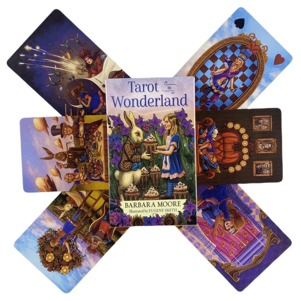 Tarot In Wonderland Cards Divination Deck English Versions Edition Oracle Board Playing INK Table Game For Party
Tarot In Wonderland Cards Divination Deck English Versions Edition Oracle Board Playing INK Table Game For Party
