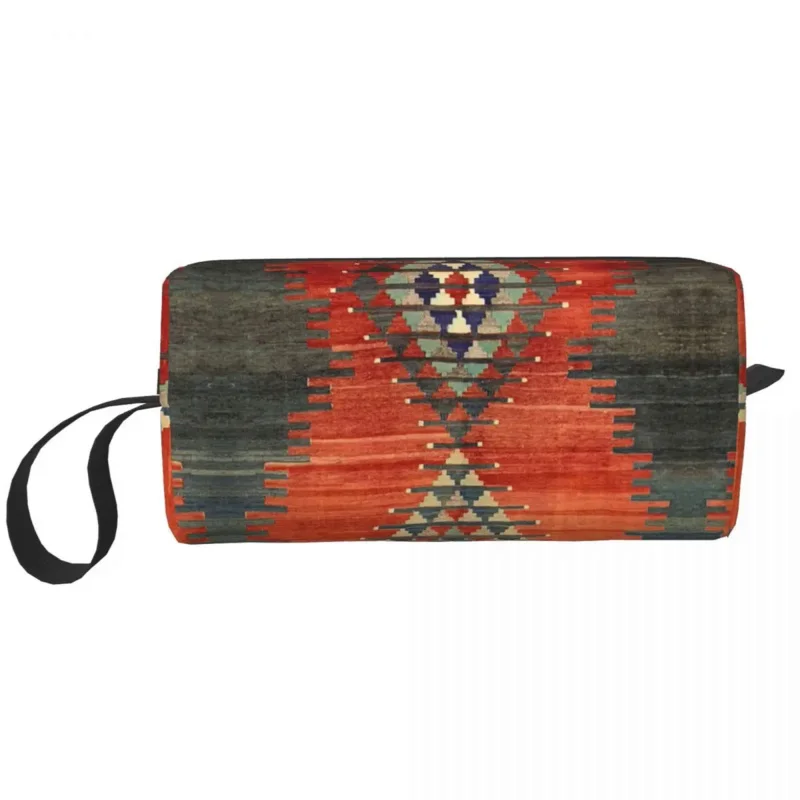 Turkish Ethnic Kilim Diamond Pattern Cosmetic Bag Women Boho Bohemian Persian Tribal Makeup Case Beauty Storage Toiletry Bags
Turkish Ethnic Kilim Diamond Pattern Cosmetic Bag Women Boho Bohemian Persian Tribal Makeup Case Beauty Storage Toiletry Bags
