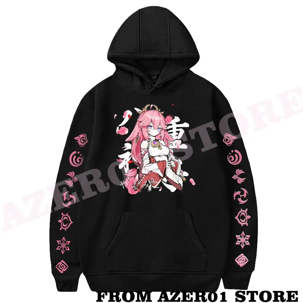 Genshin Impact YAE MIKO Yae Sakura Merch Hoodies Winter Men/Women Hooded Sweet Streetwear HIP HOP The Hooded Long Sleeve
Genshin Impact YAE MIKO Yae Sakura Merch Hoodies Winter Men/Women Hooded Sweet Streetwear HIP HOP The Hooded Long Sleeve