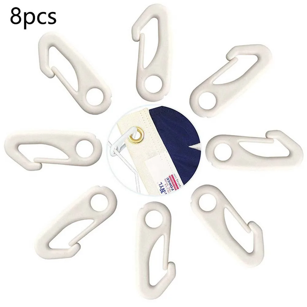 Tool Snap Hook Clips Water Resistant Flag Pole Flagpole Heavy Duty Nti-UV Nylon Replace Replacement Attachment
Tool Snap Hook Clips Water Resistant Flag Pole Flagpole Heavy Duty Nti-UV Nylon Replace Replacement Attachment