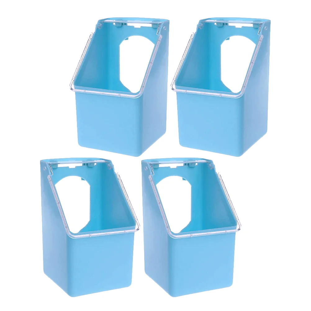 4 Pcs Pigeon Feeder Bird Food Feeders Quail Hanging Parrot Feeding Container Cage Single Hole Multi-function Supplies
4 Pcs Pigeon Feeder Bird Food Feeders Quail Hanging Parrot Feeding Container Cage Single Hole Multi-function Supplies